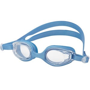 LEADER YOUTH SANDCASTLE SWIM GOGGLES TEAL WITH CLEAR LENS