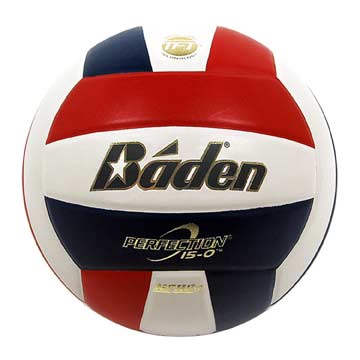 BADEN PERFECTION VOLLEYBALL NFHS - RED/WHITE/BLUE